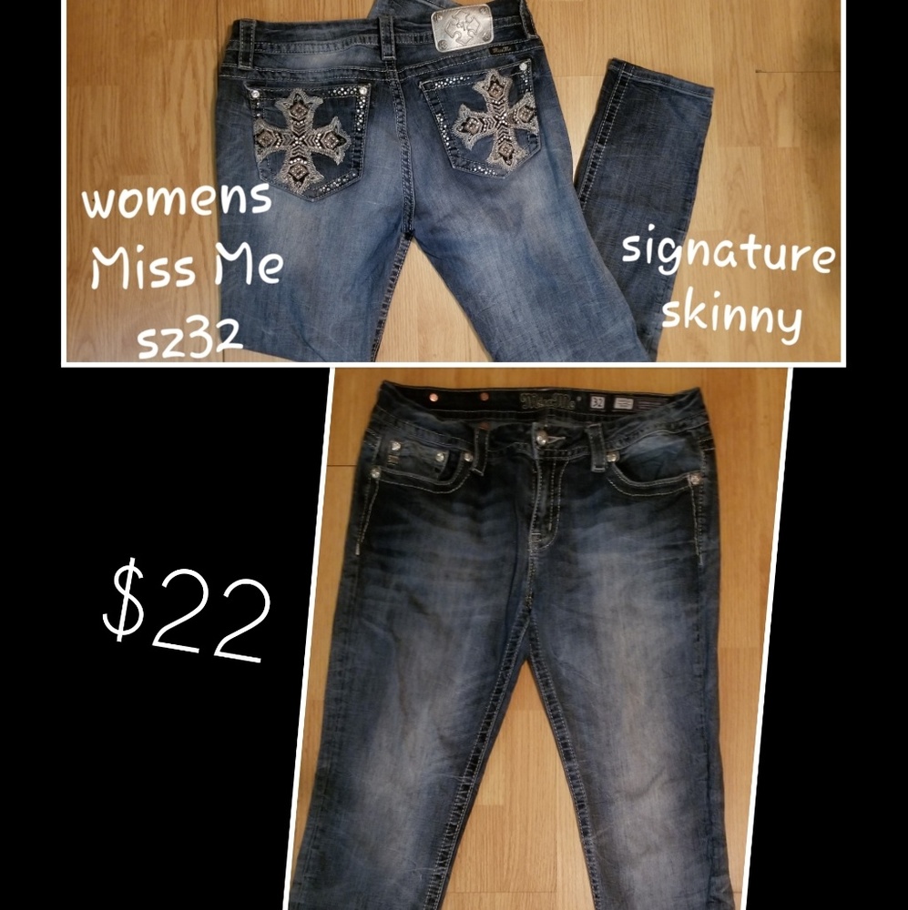 Miss me 32 signature skinny